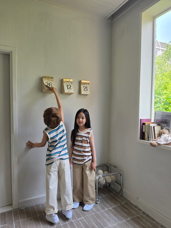 Raleelounge - Korean Children Fashion - #designkidswear - J Pocket Sleeveless - 4