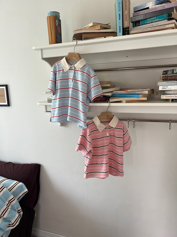 Raleelounge - Korean Children Fashion - #discoveringself - Apple Collar Tee - 12