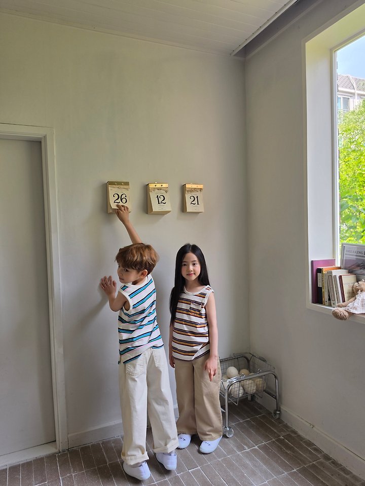 Raleelounge - Korean Children Fashion - #fashionkids - J Pocket Sleeveless - 5