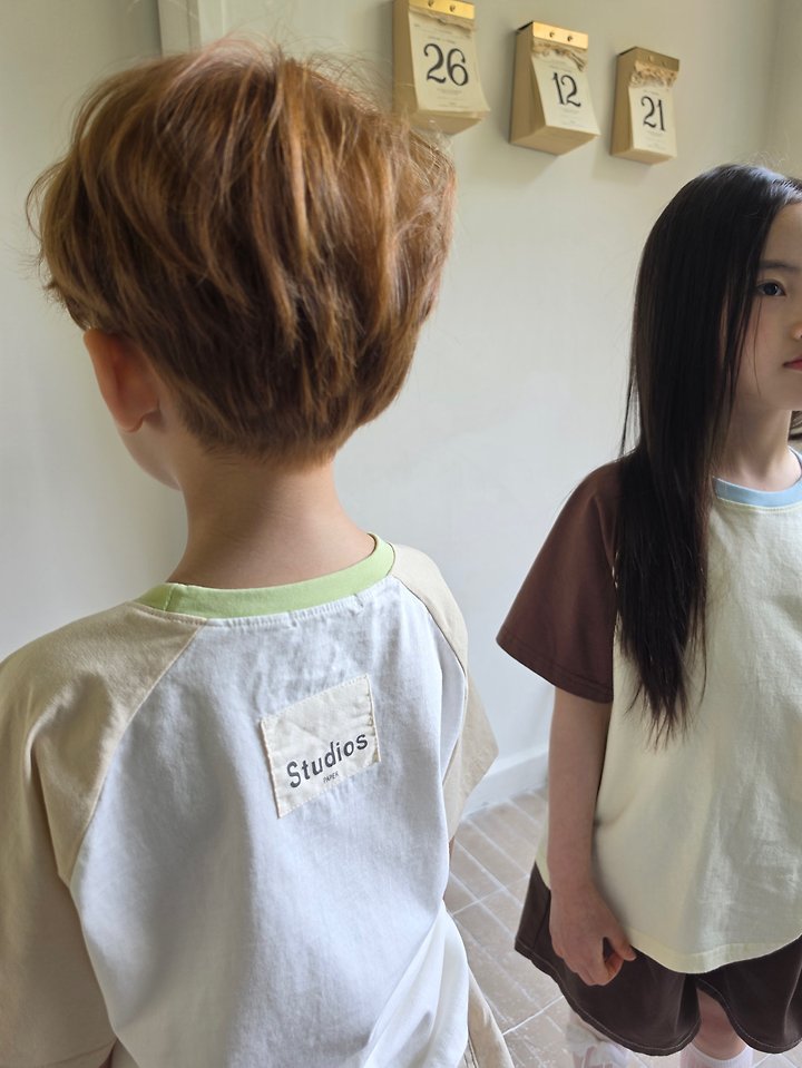 Raleelounge - Korean Children Fashion - #fashionkids - Color Raglan Tee - 11