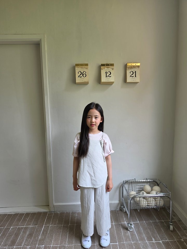 Raleelounge - Korean Children Fashion - #kidzfashiontrend - Stripe Black Sleeveless - 5