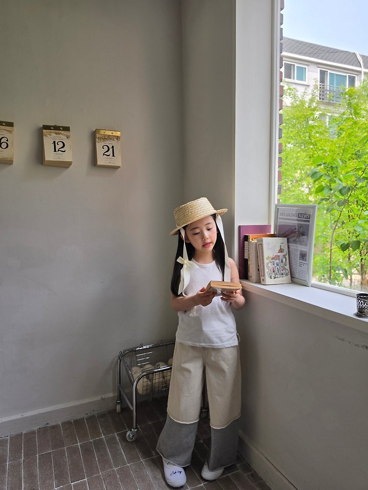 Raleelounge - Korean Children Fashion - #littlefashionista - Cotton Vintage Pants - 12