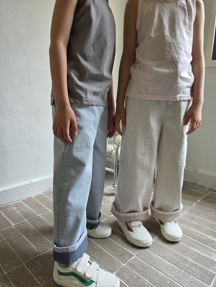 Raleelounge - Korean Children Fashion - #littlefashionista - Two Color Span Pants - 6