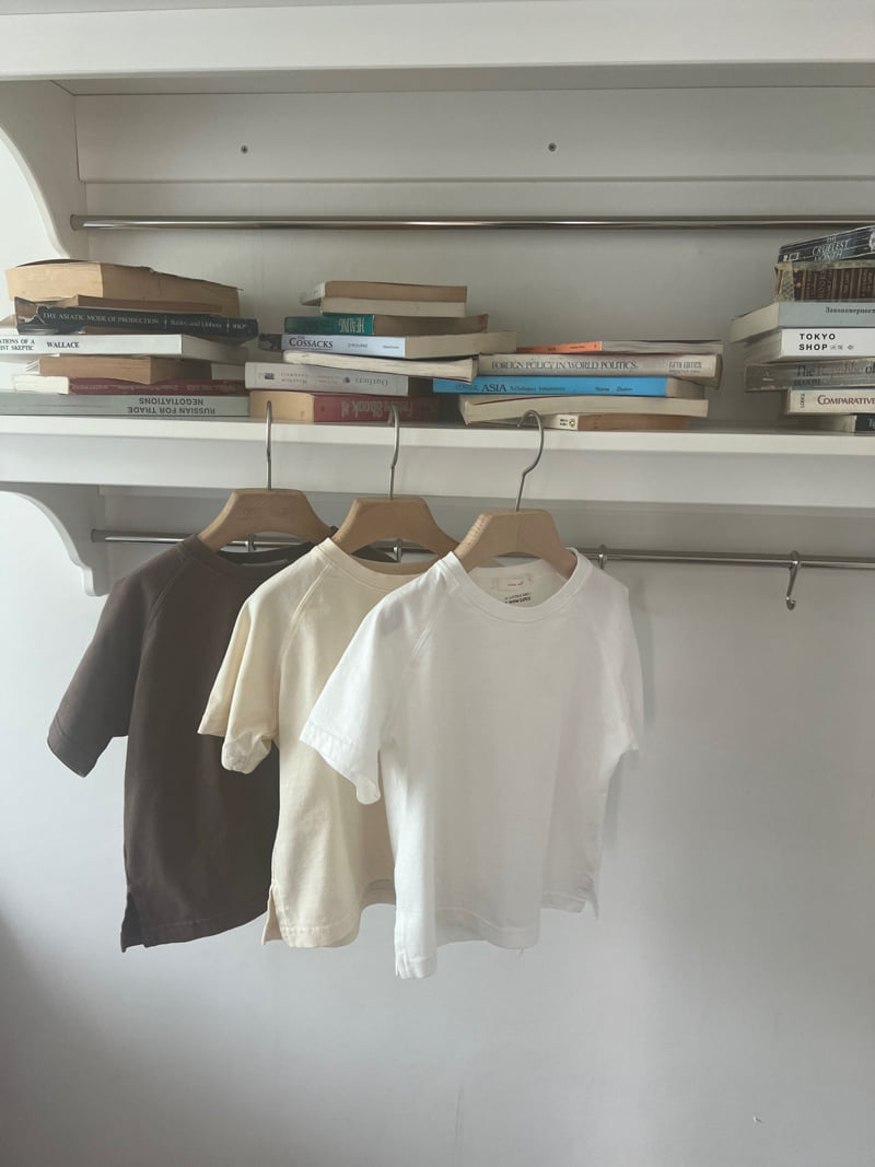 Raleelounge - Korean Children Fashion - #littlefashionista - Butter Raglan Tee