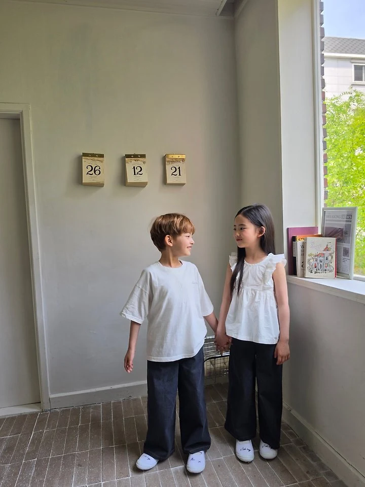 Raleelounge - Korean Children Fashion - #magicofchildhood - Blue Span Pants - 5