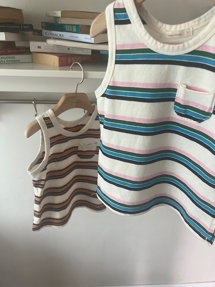 Raleelounge - Korean Children Fashion - #minifashionista - J Pocket Sleeveless - 12