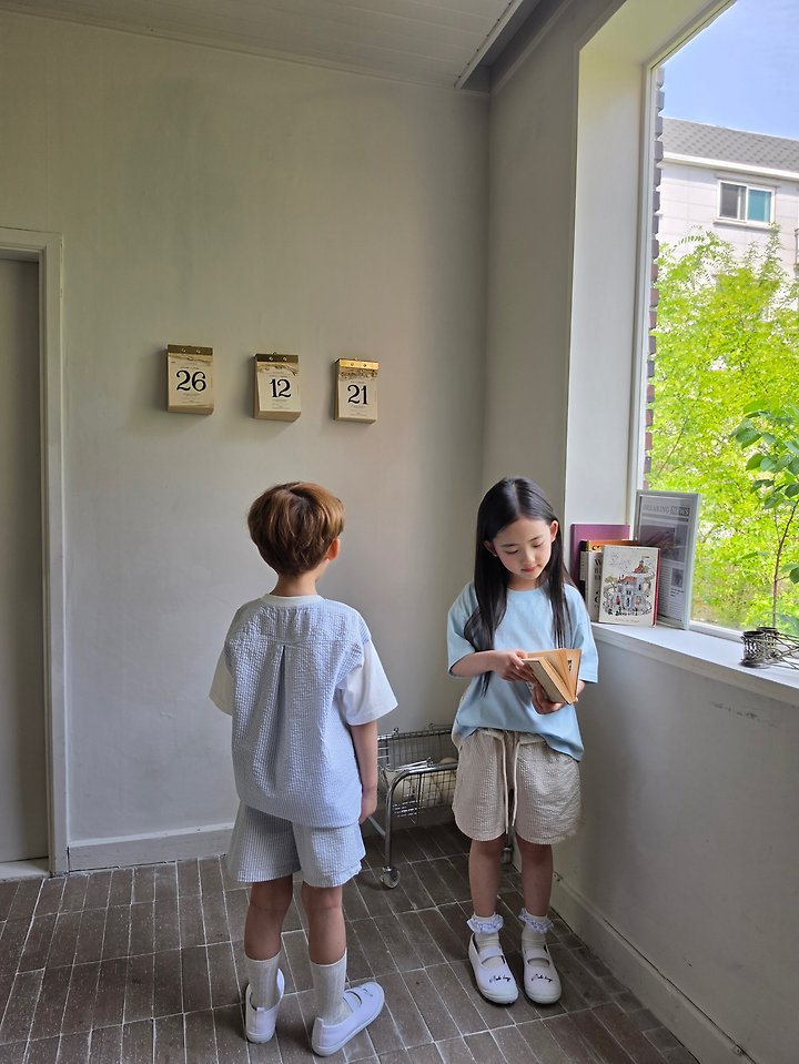 Raleelounge - Korean Children Fashion - #prettylittlegirls - Stripe Shirt Tee - 2