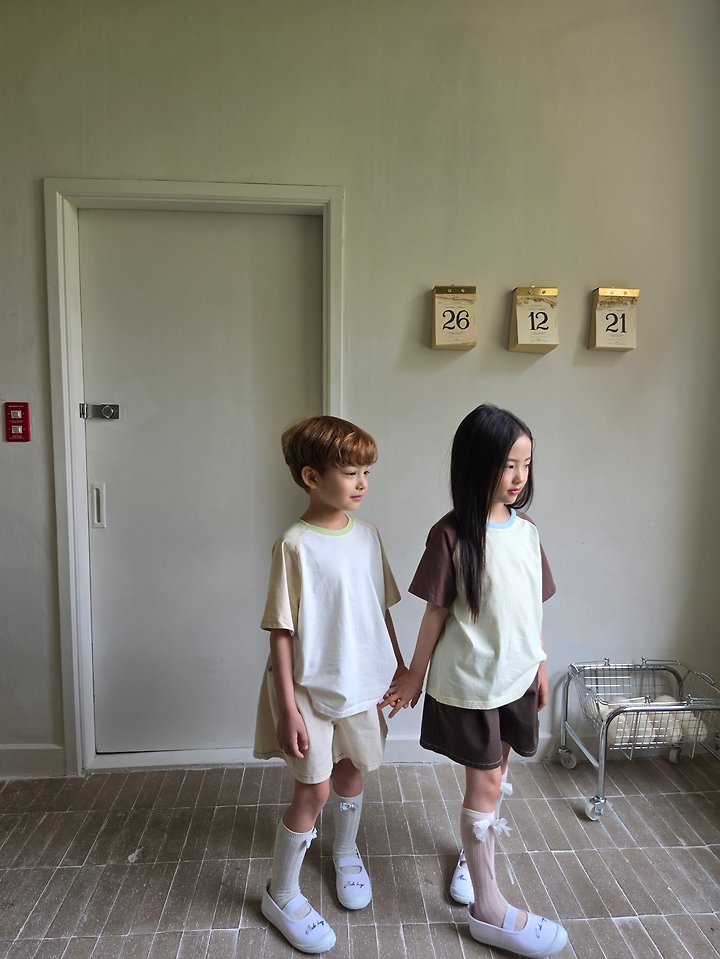 Raleelounge - Korean Children Fashion - #stylishchildhood - Color Raglan Tee - 6