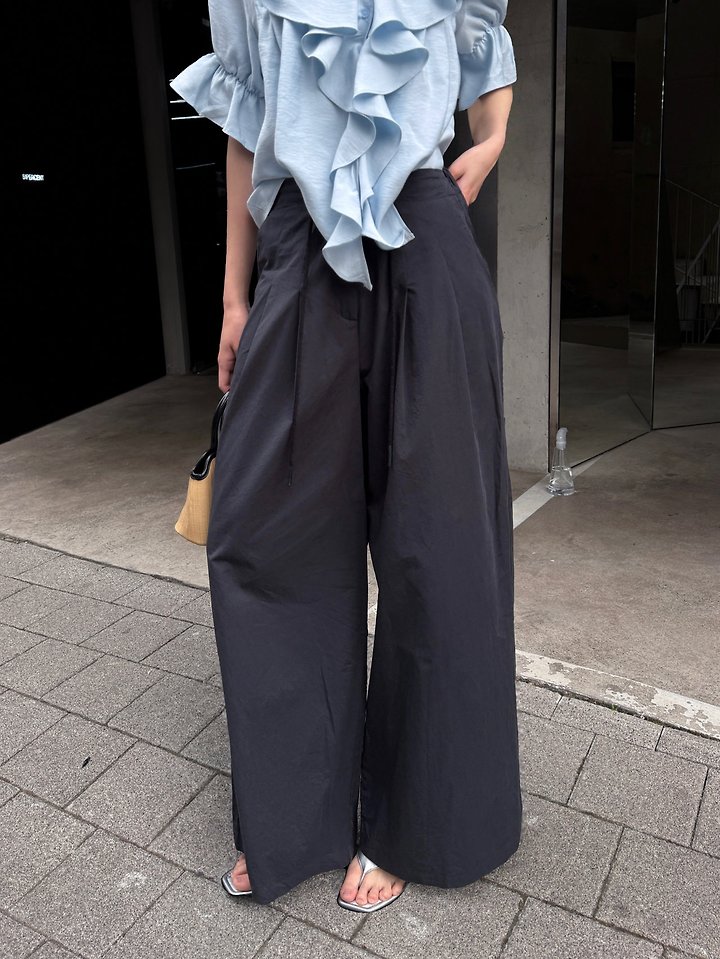 Rare Closet - Korean Women Fashion - #momslook - Kir Cool Wide Pants