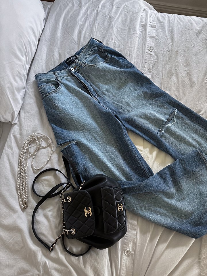 Rare Closet - Korean Women Fashion - #momslook - Signature Denim Pants - 6