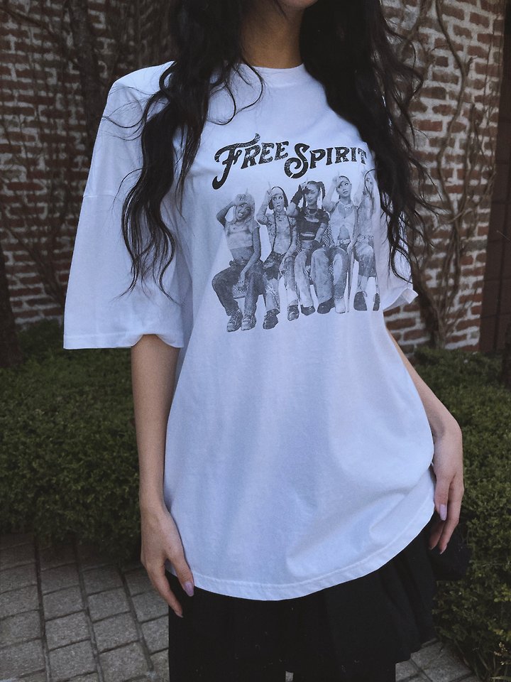 Rare Closet - Korean Women Fashion - #momslook - Spirit Slit Padded Tee - 7