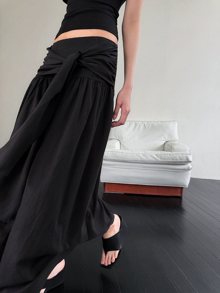 Rare Closet - Korean Women Fashion - #womensfashion - Making Pintuck Long Skirt - 4