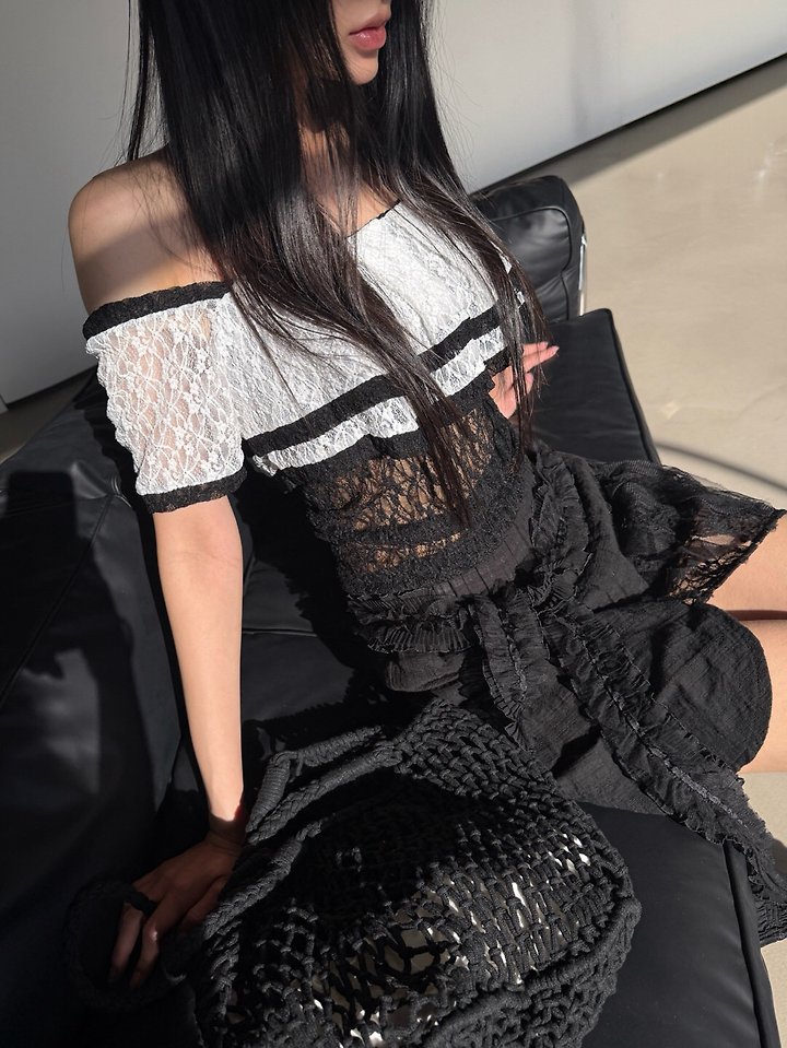 Rare Closet - Korean Women Fashion - #momslook - Tyna Lace Blouse - 8