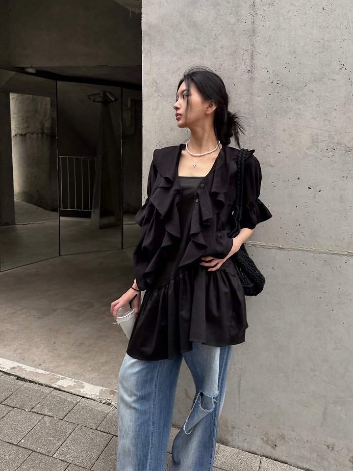 Rare Closet - Korean Women Fashion - #womensfashion - Atte Rive Blouse - 10