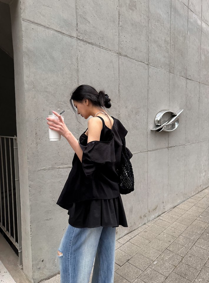 Rare Closet - Korean Women Fashion - #womensfashion - Atte Rive Blouse - 12