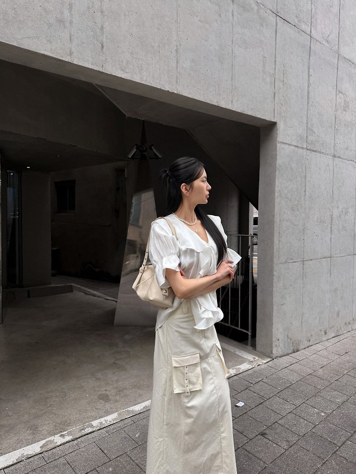 Rare Closet - Korean Women Fashion - #momslook - Atte Rive Blouse - 4