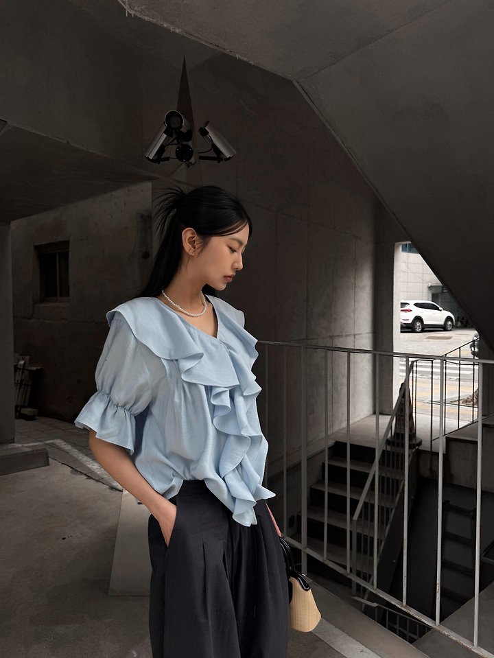 Rare Closet - Korean Women Fashion - #womensfashion - Atte Rive Blouse - 8