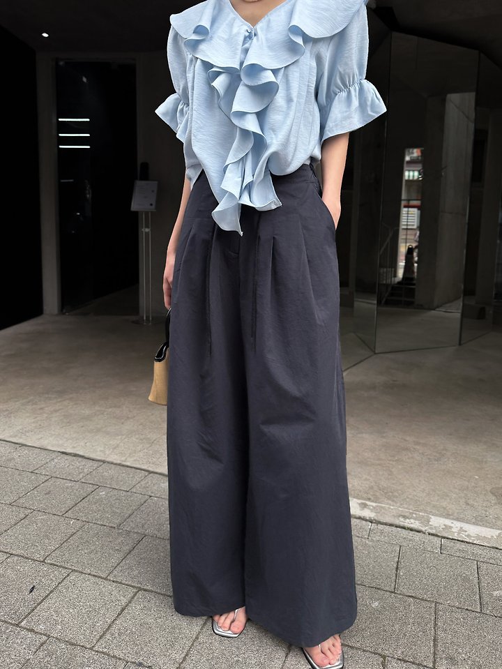 Rare Closet - Korean Women Fashion - #womensfashion - Kir Cool Wide Pants - 2
