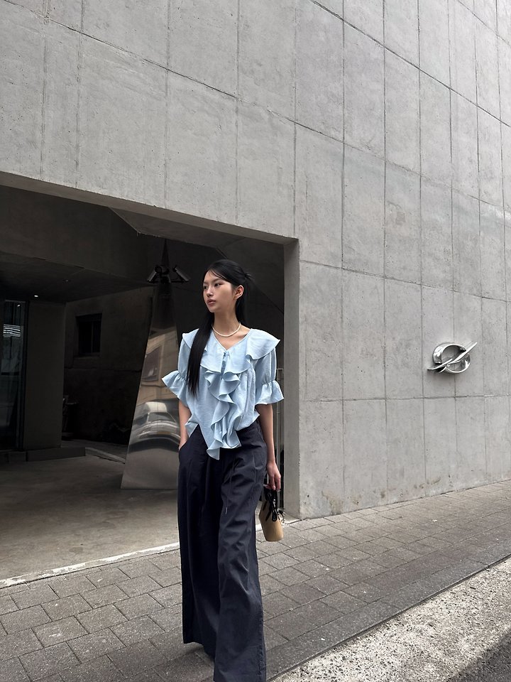 Rare Closet - Korean Women Fashion - #momslook - Kir Cool Wide Pants - 4