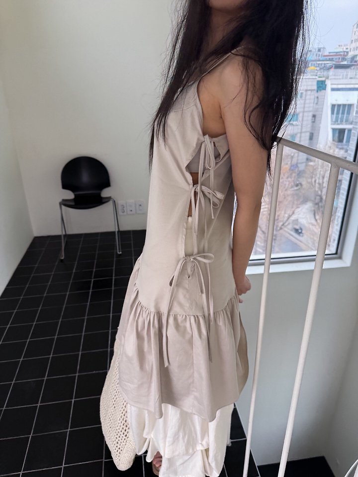 Rare Closet - Korean Women Fashion - #womensfashion - Flow Unbalanced Frill One-piece - 9