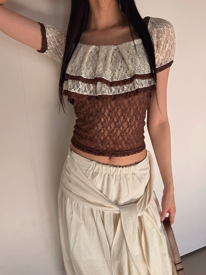 Rare Closet - Korean Women Fashion - #womensfashion - Tyna Lace Blouse - 5