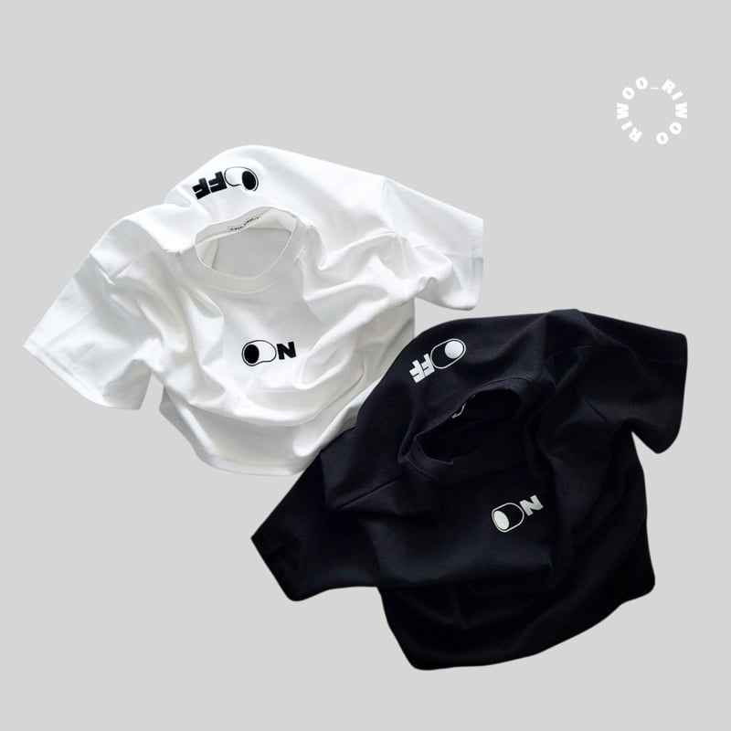 Riwoo Riwoo - Korean Children Fashion - #childofig - On-Off Short Sleeve Tee - 9
