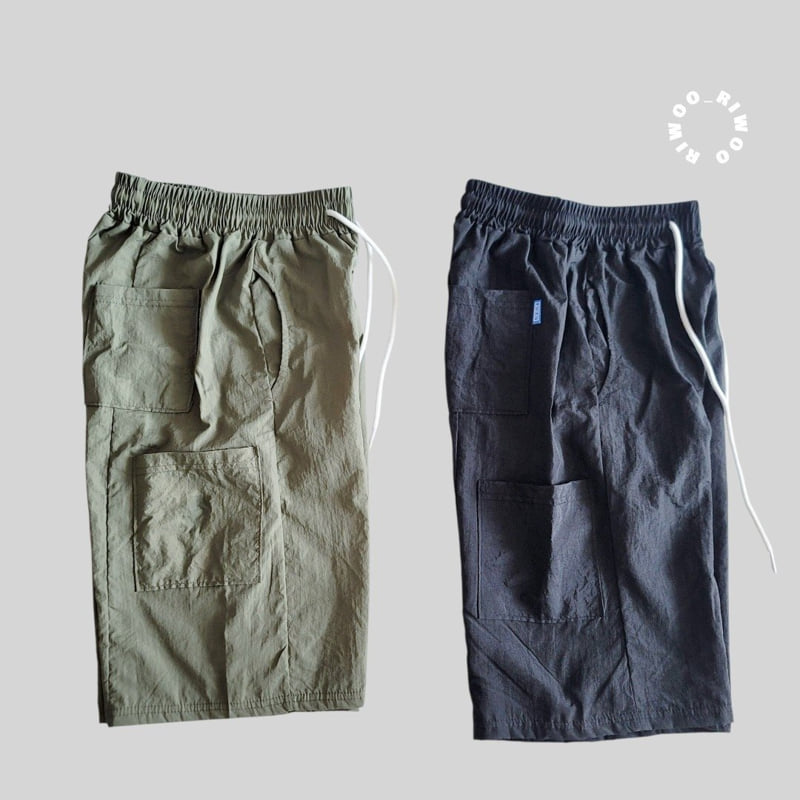 Riwoo Riwoo - Korean Children Fashion - #kidsstore - Cargo Bermuda Pants