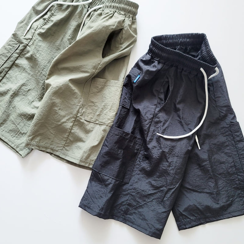 Riwoo Riwoo - Korean Children Fashion - #todddlerfashion - Cargo Bermuda Pants - 8