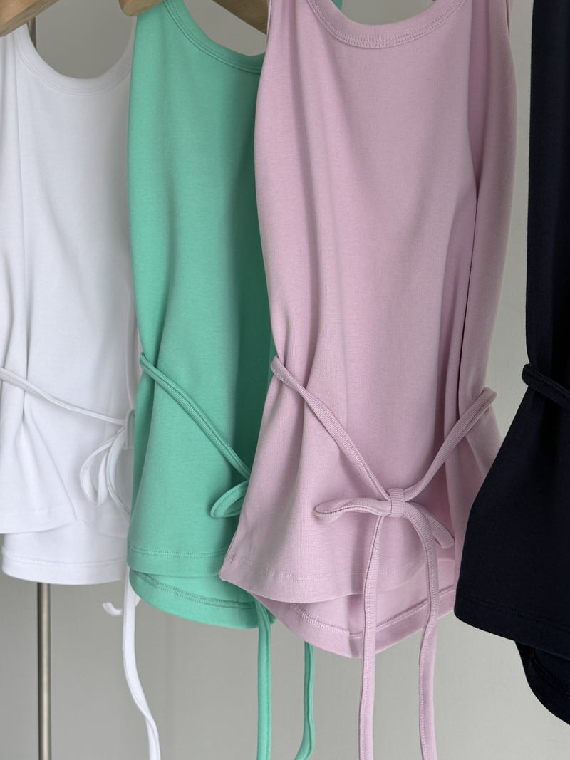 Roomk - Korean Women Fashion - #momslook - Halter Neck Top - 2