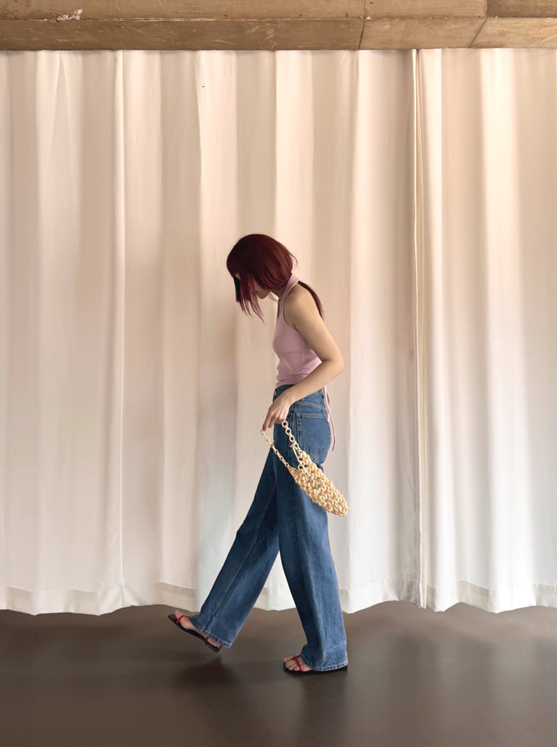 Roomk - Korean Women Fashion - #momslook - Halter Neck Top - 3
