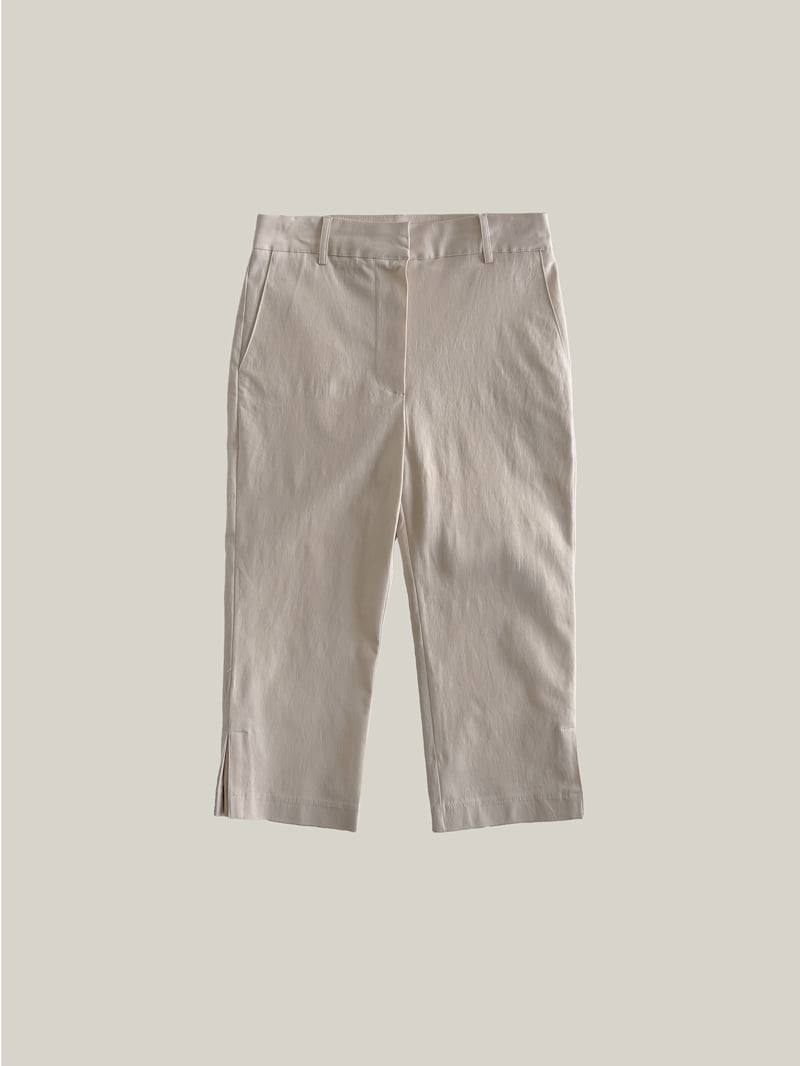 Roomk - Korean Women Fashion - #momslook - Bermuda Capri Pants - 10