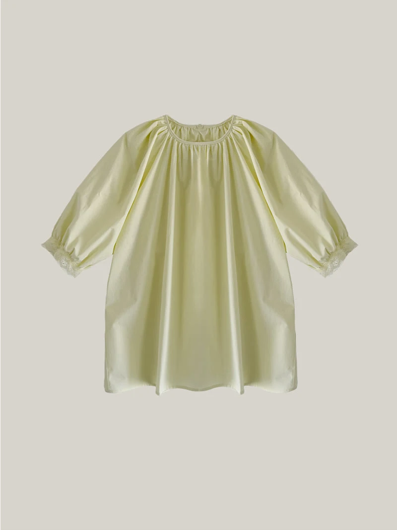 Roomk - Korean Women Fashion - #momslook - Puff Blouse - 2