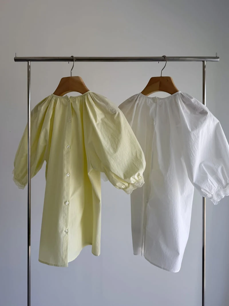 Roomk - Korean Women Fashion - #momslook - Puff Blouse - 6