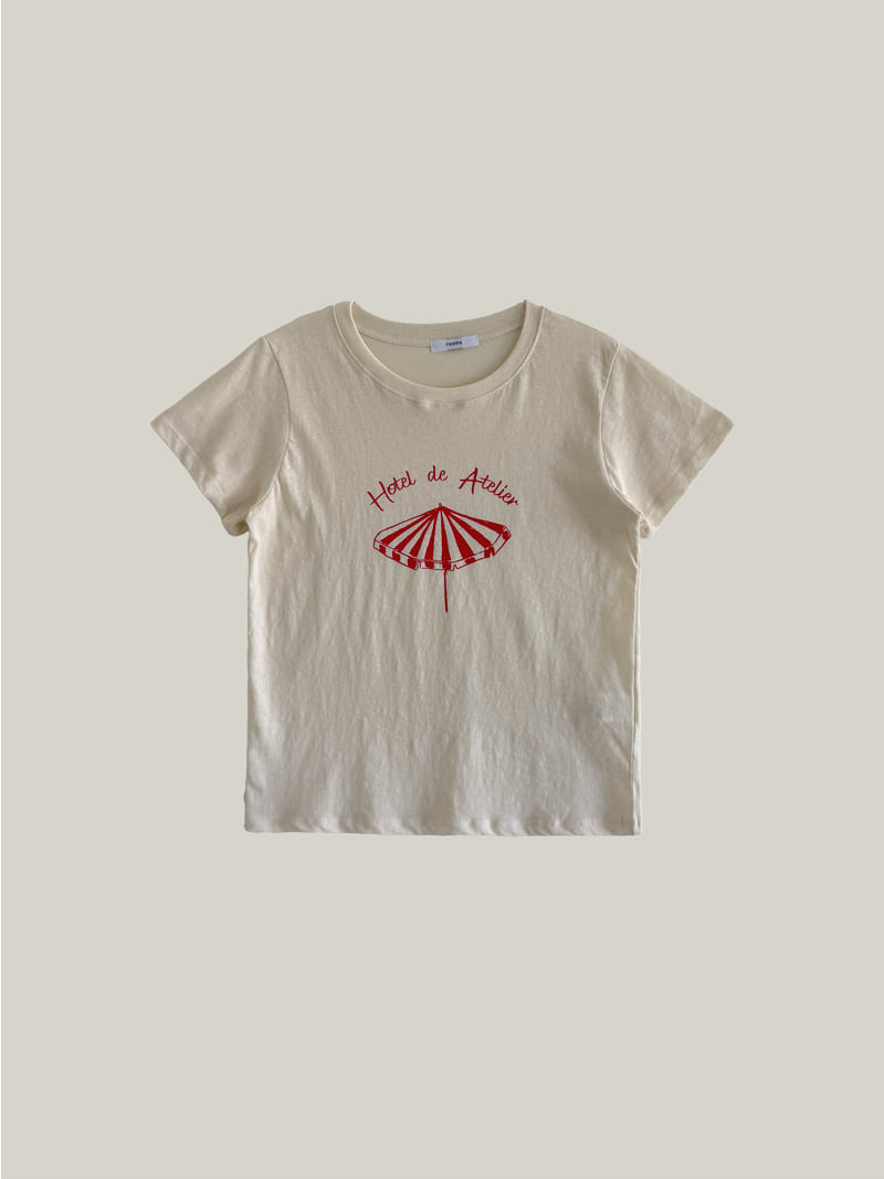 Roomk - Korean Women Fashion - #momslook - Parasol Tee - 3