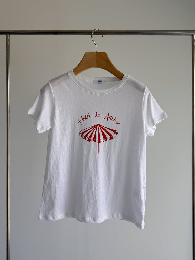 Roomk - Korean Women Fashion - #momslook - Parasol Tee - 7
