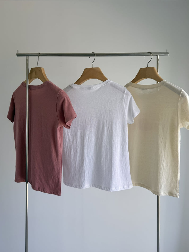 Roomk - Korean Women Fashion - #momslook - Parasol Tee - 9