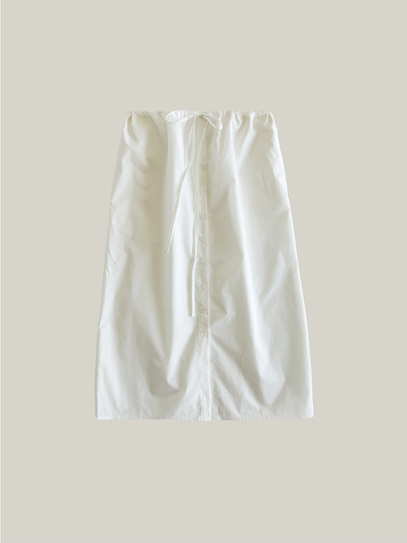 Roomk - Korean Women Fashion - #womensfashion - Button Skirt - 4