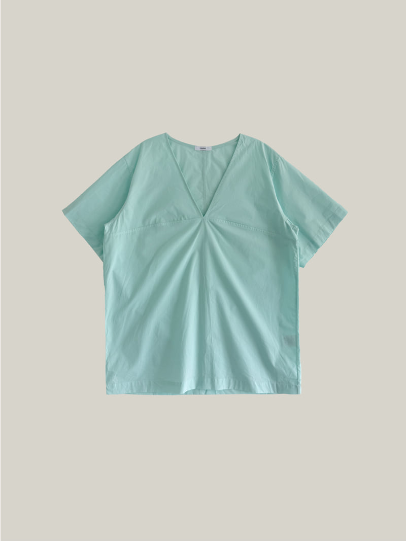 Roomk - Korean Women Fashion - #momslook - V Blouse - 2