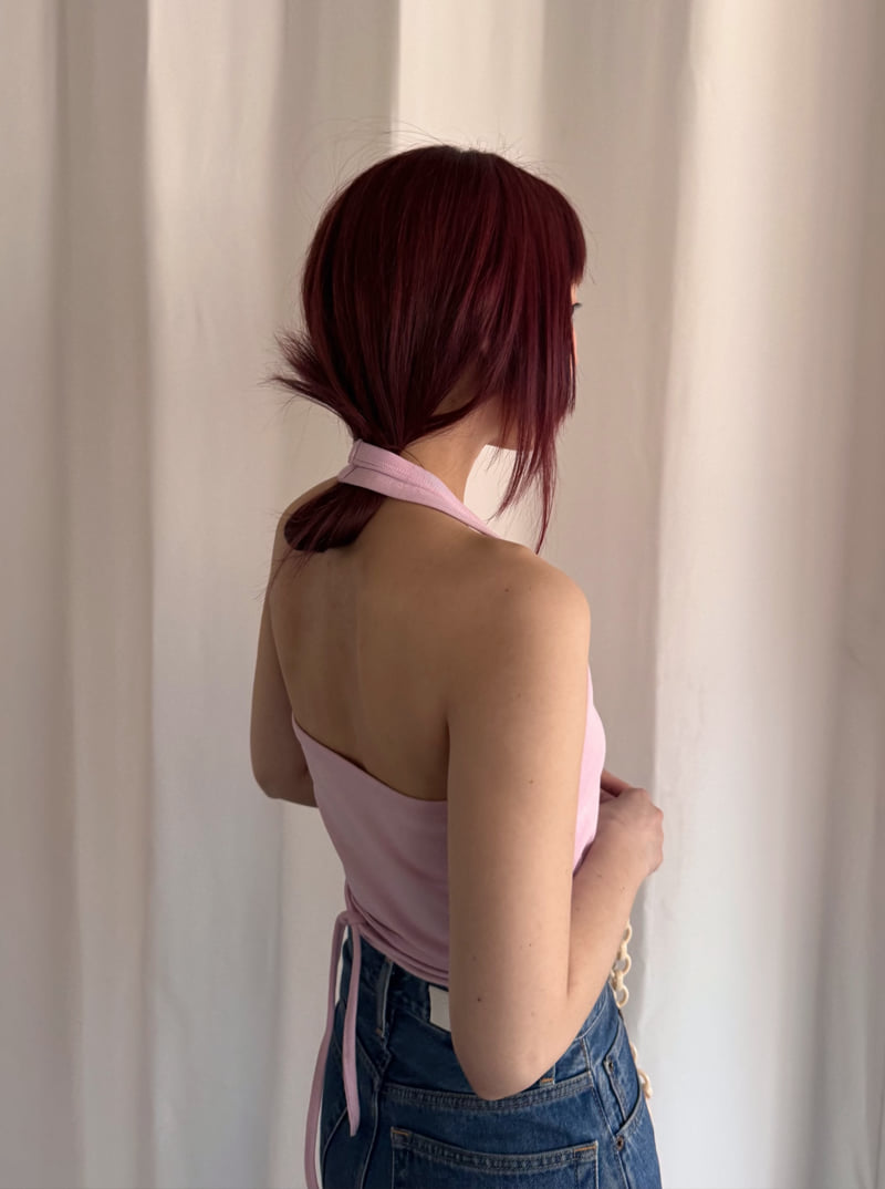 Roomk - Korean Women Fashion - #pursuepretty - Halter Neck Top - 7