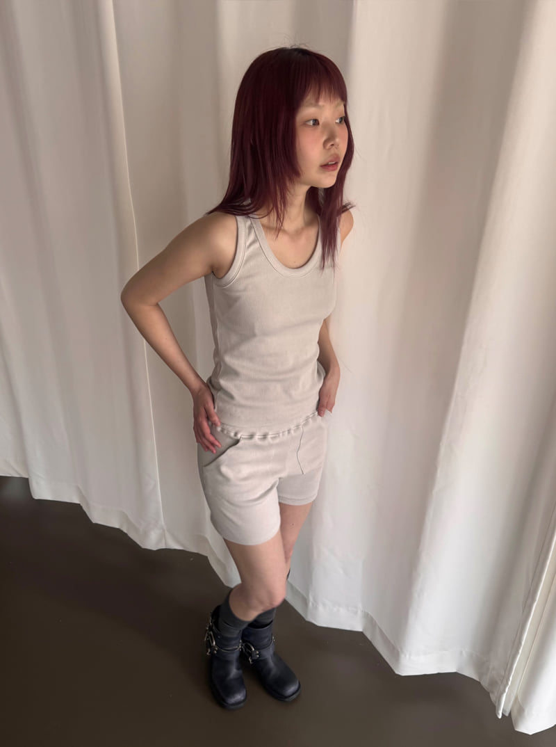 Roomk - Korean Women Fashion - #pursuepretty - Washing Sleeveless - 5