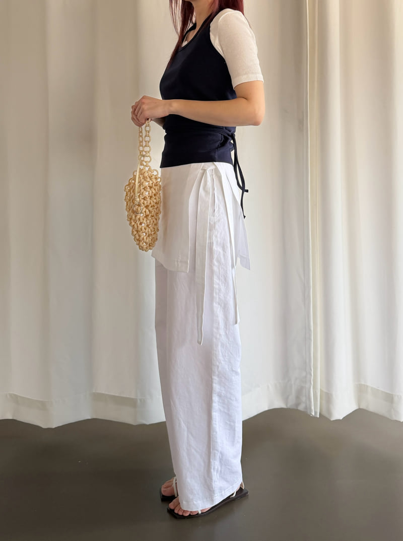 Roomk - Korean Women Fashion - #restrostyle - Double Pants - 5