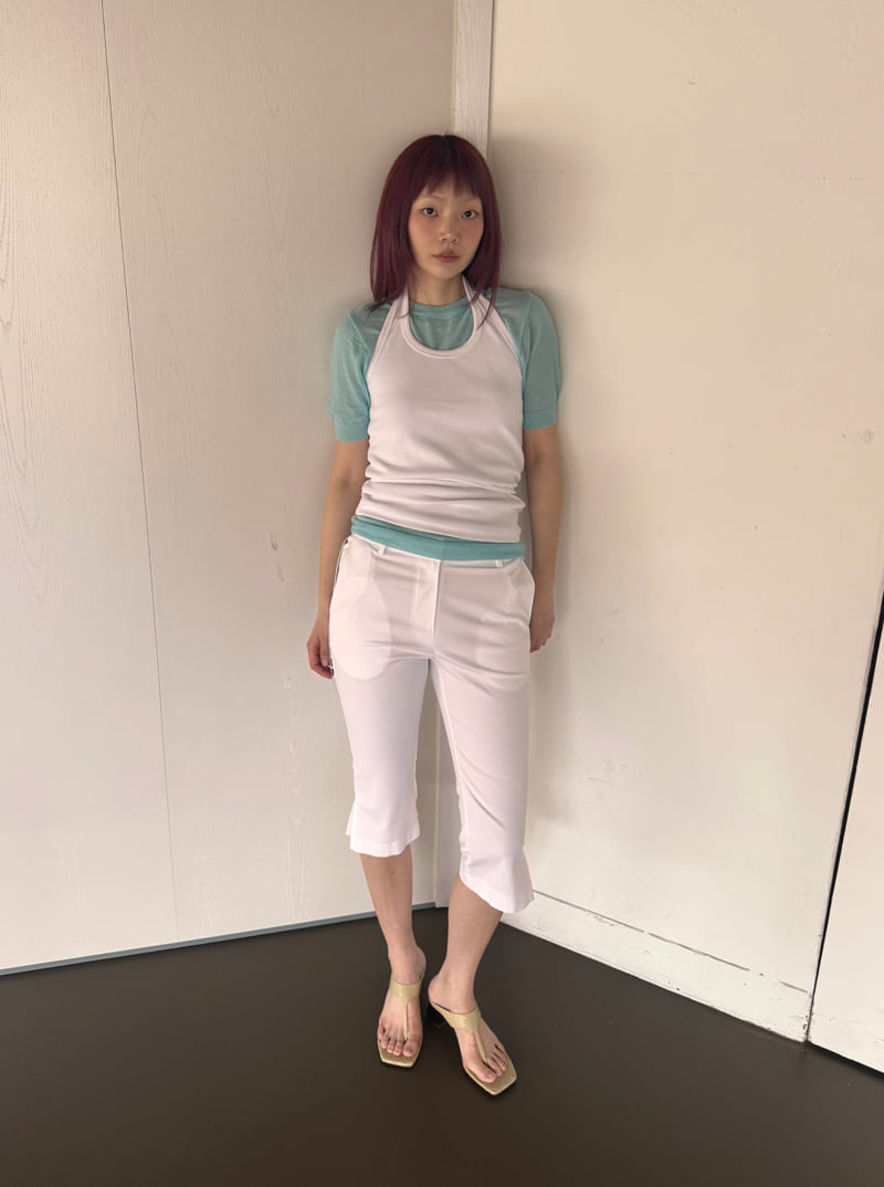 Roomk - Korean Women Fashion - #romanticstyle - Bermuda Capri Pants - 2