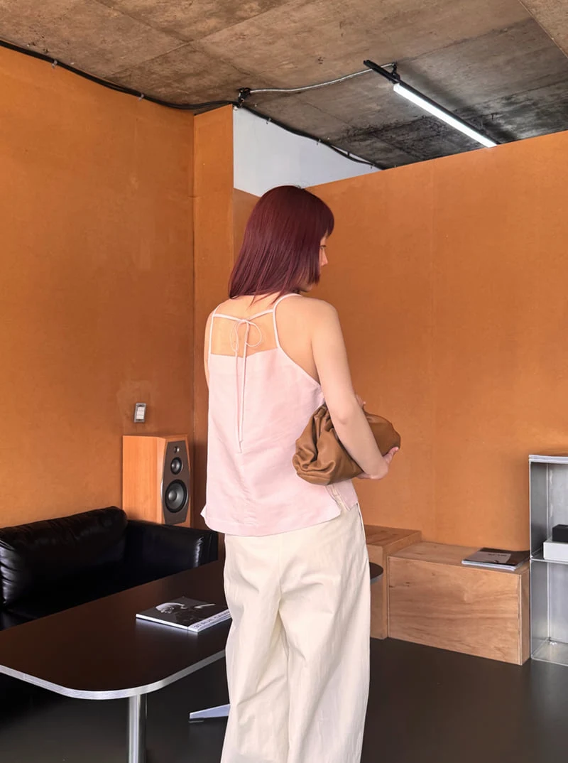Roomk - Korean Women Fashion - #thelittlethings - Linen Mood Sleeveless - 8