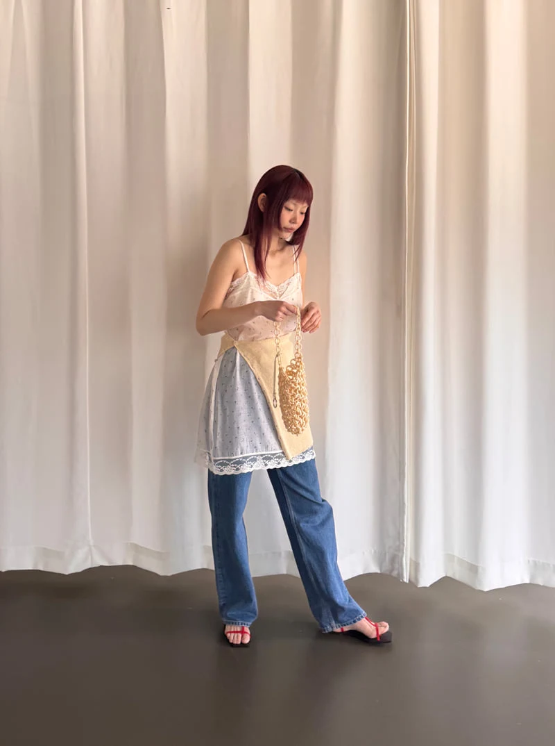 Roomk - Korean Women Fashion - #vintageinspired - Sheer Mini One-Piece - 6
