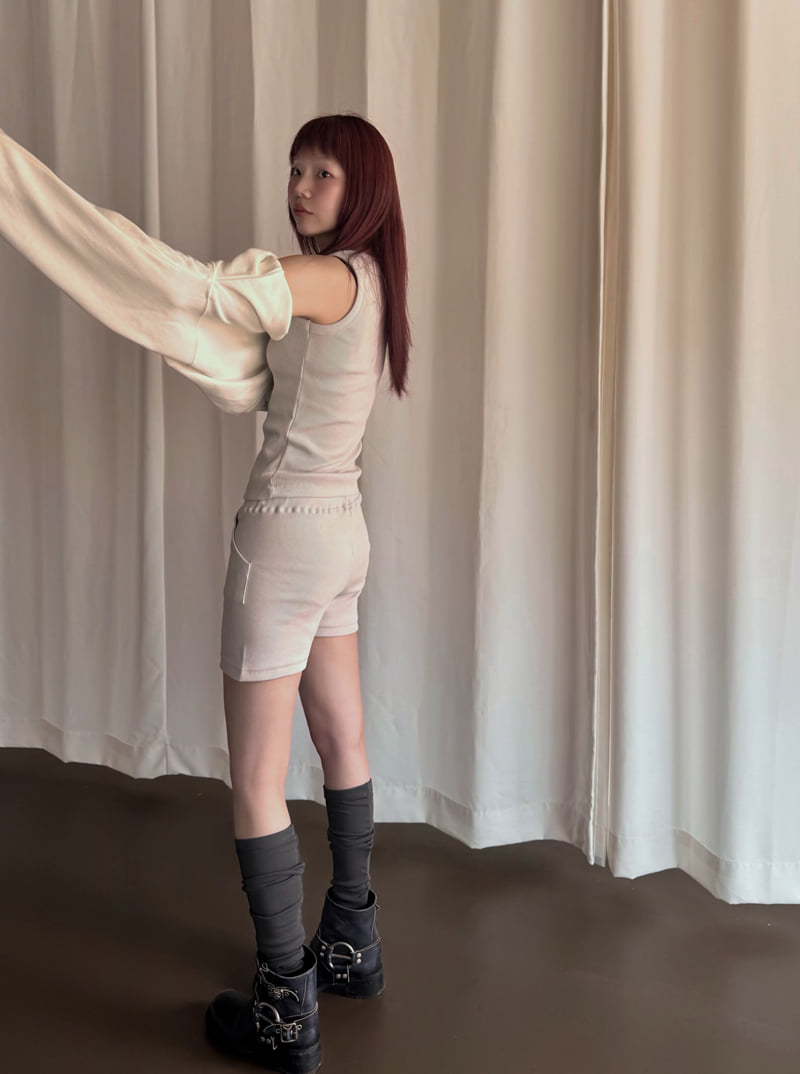 Roomk - Korean Women Fashion - #vintageinspired - Washing Sleeveless - 3