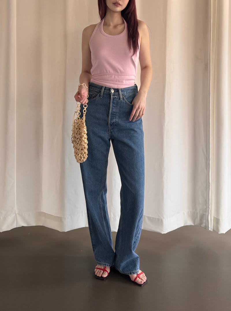 Roomk - Korean Women Fashion - #vintagekidsstyle - Halter Neck Top - 6