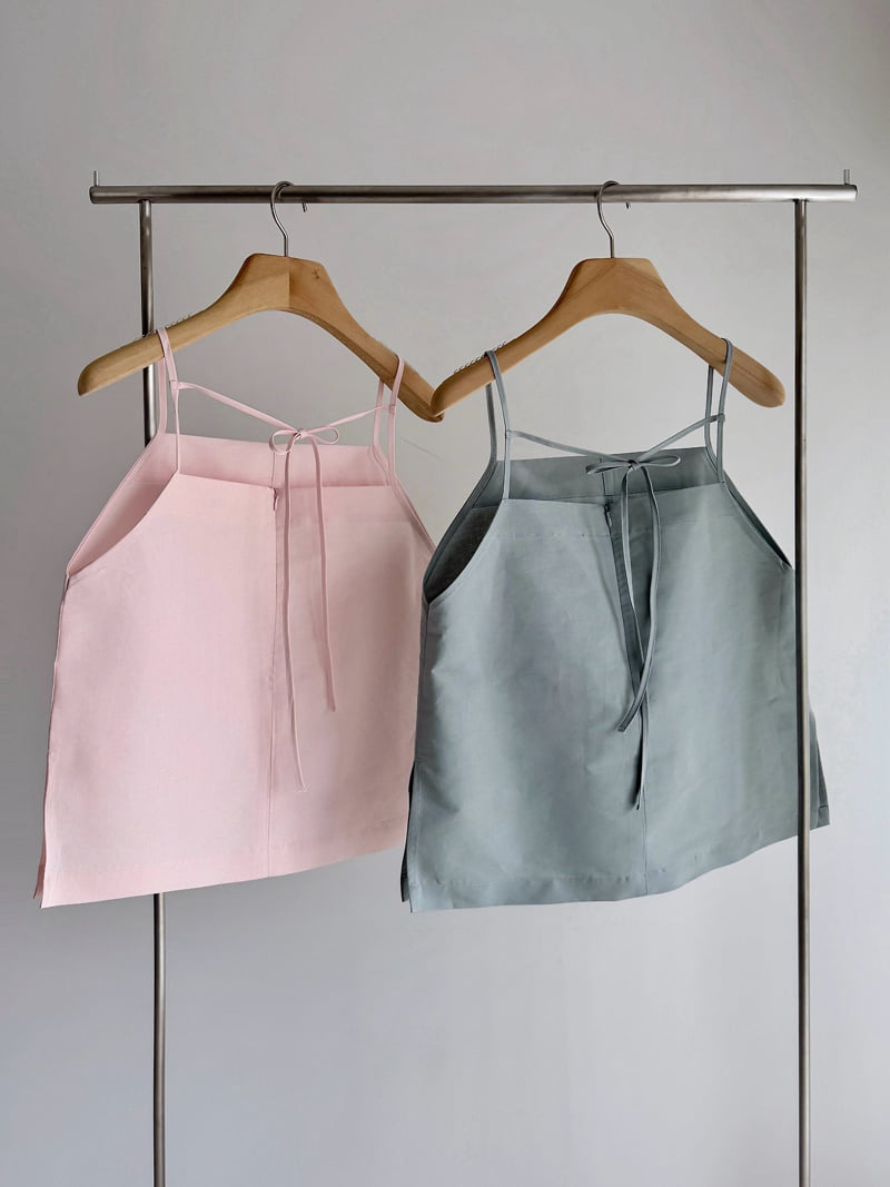 Roomk - Korean Women Fashion - #vintagekidsstyle - Linen Mood Sleeveless - 2