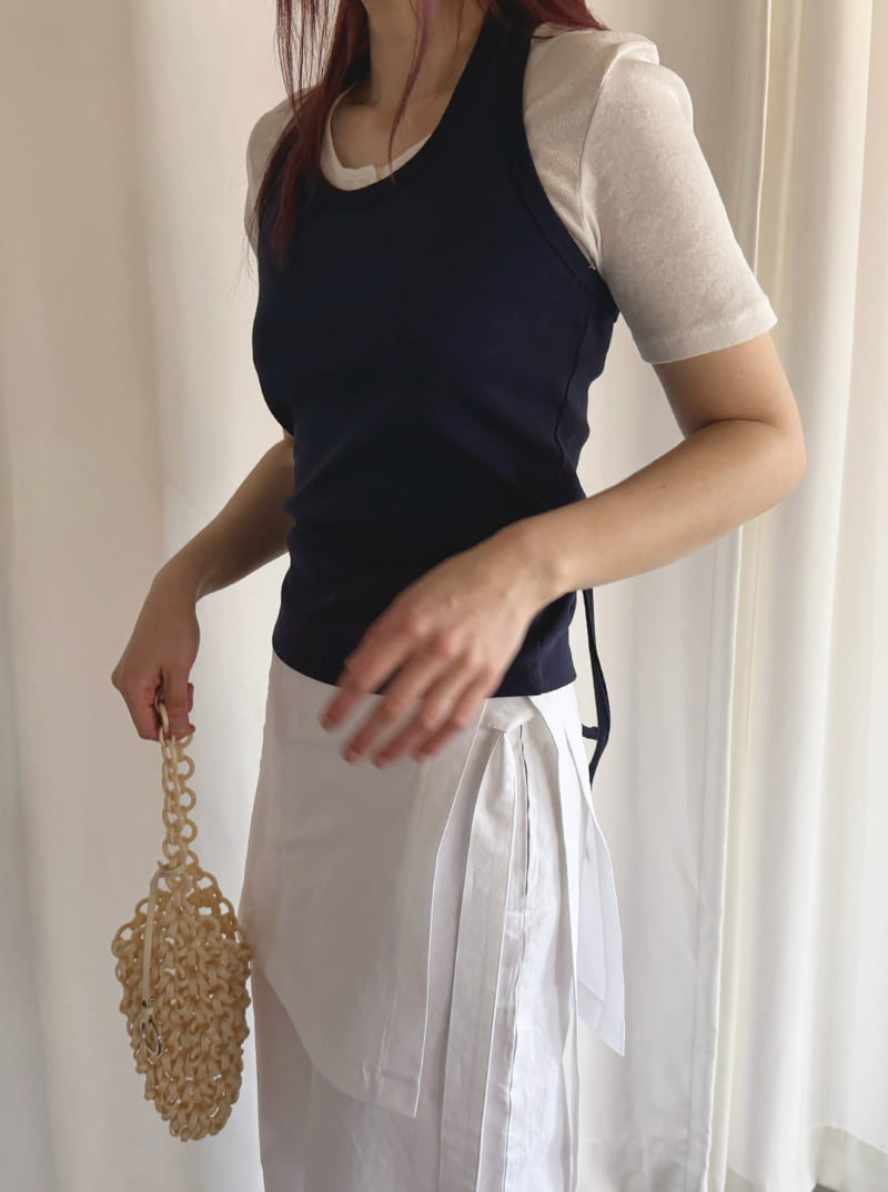 Roomk - Korean Women Fashion - #womensfashion - Button Tee - 8