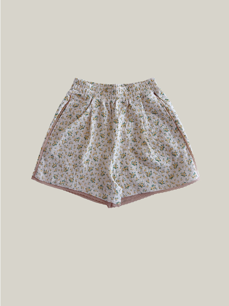 Roomk - Korean Women Fashion - #womensfashion - Flower Pants - 10