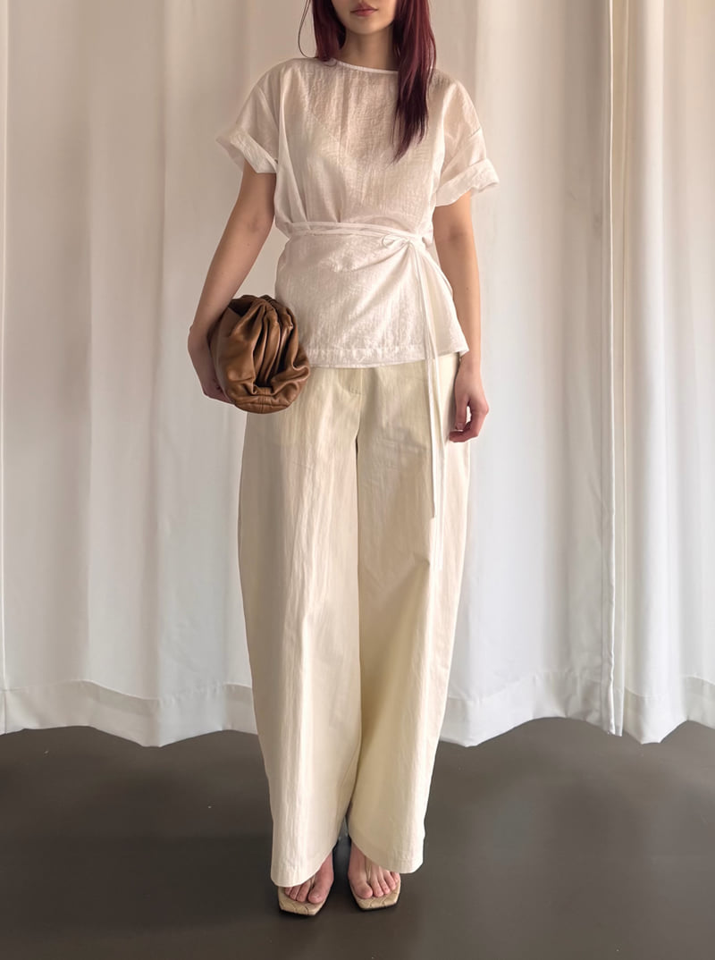 Roomk - Korean Women Fashion - #womensfashion - Drop Blouse - 10